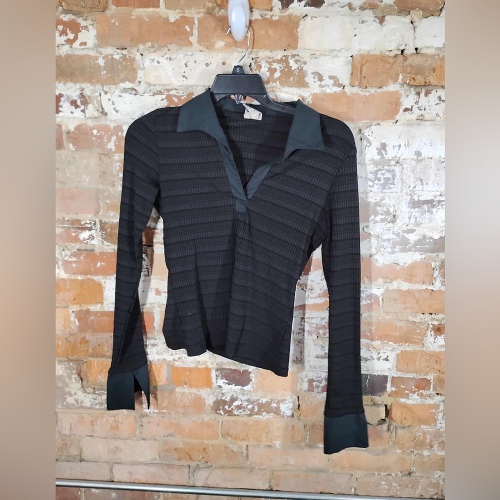 Ali & Kris Black Blouse vintage Y2K
